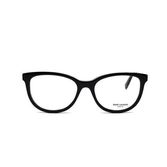 SAINT LAURENT SL 504 001 BLACK EYEGLASSES FRAME - Picture 2 of 10